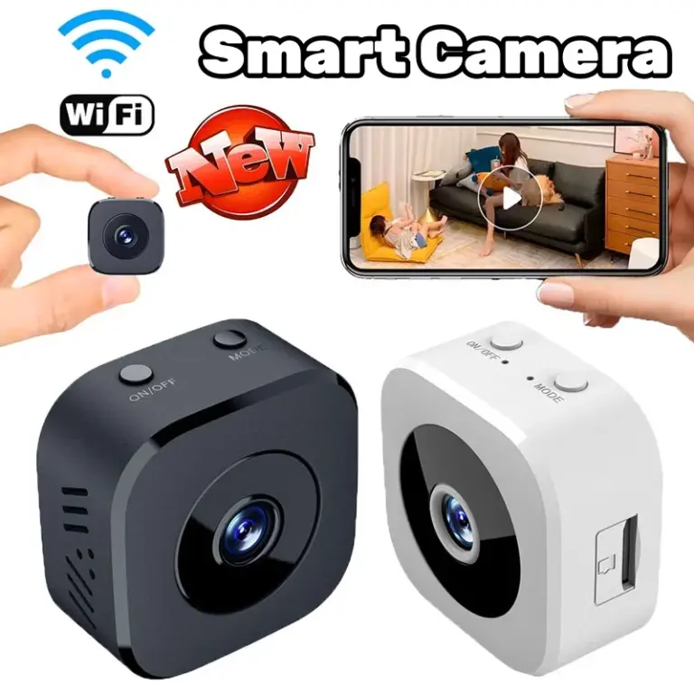 Мини WiFi охранителна камера 4K Full HD Pro с двупосочно аудио, детекция на движение и инфрачервено Мини WiFi охранителна камера 4K Full HD Pro с двупосочно аудио, детекция на движение и инфрачервено