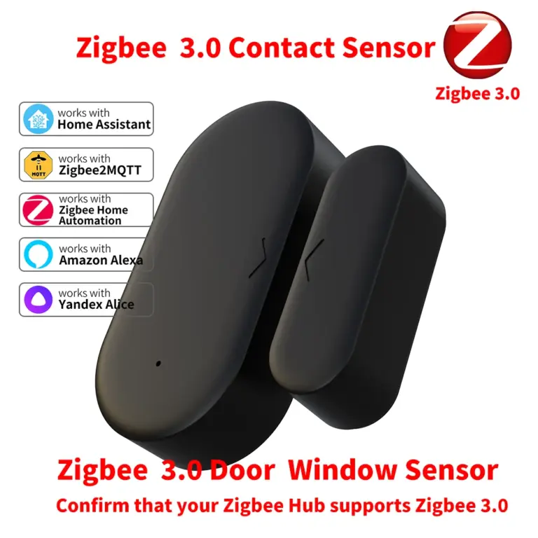 Умен ZigBee сензор за врата и прозорец Умен ZigBee сензор за врата и прозорец