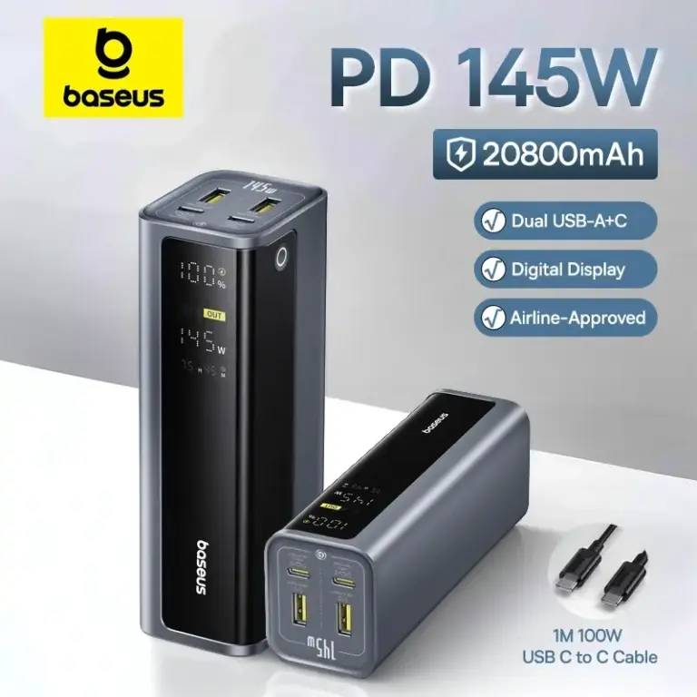 Снимка на батерия Baseus 145W от AliExpress