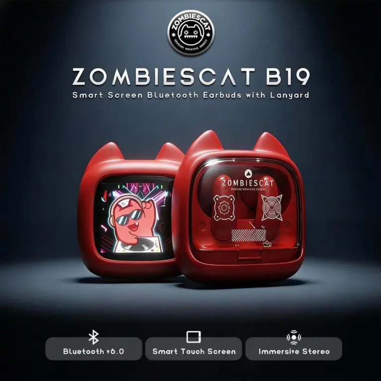 Bluetooth 6.0 TWS слушалки Zombies Cat B19 Bluetooth 6.0 TWS слушалки Zombies Cat B19