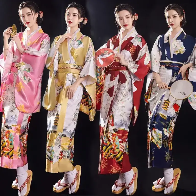 Снимка на пижама Kimono 2025 от AliExpress
