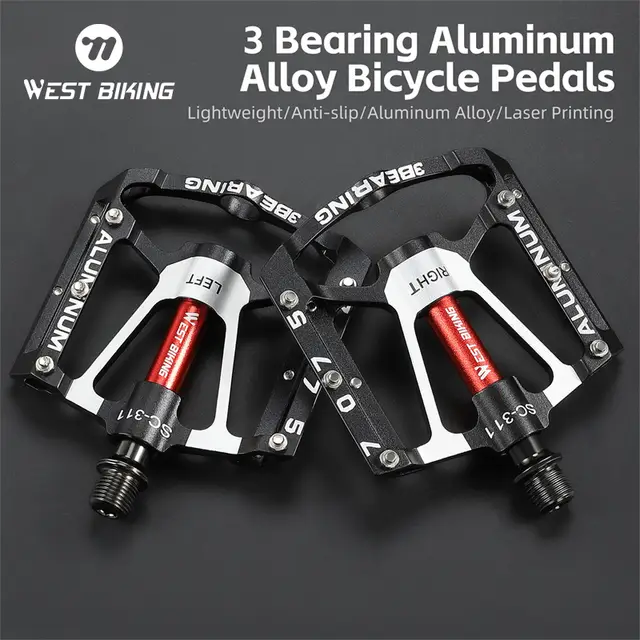 Педали WEST BIKING CNC алуминиеви