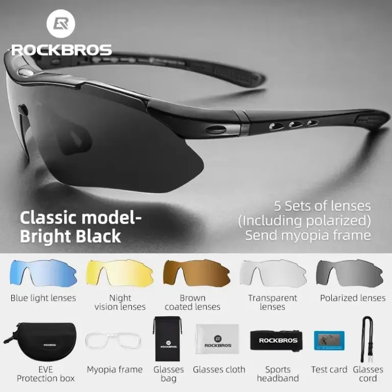 Снимка на очила ROCKBROS MTB от AliExpress