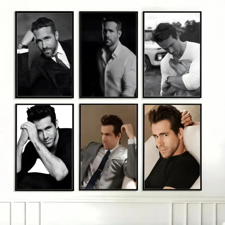 🌍 Ryan Reynolds: Постер Ryan Reynolds за стилен акцент в хол или спалня 🌍 Ryan Reynolds: Постер Ryan Reynolds за стилен акцент в хол или спалня