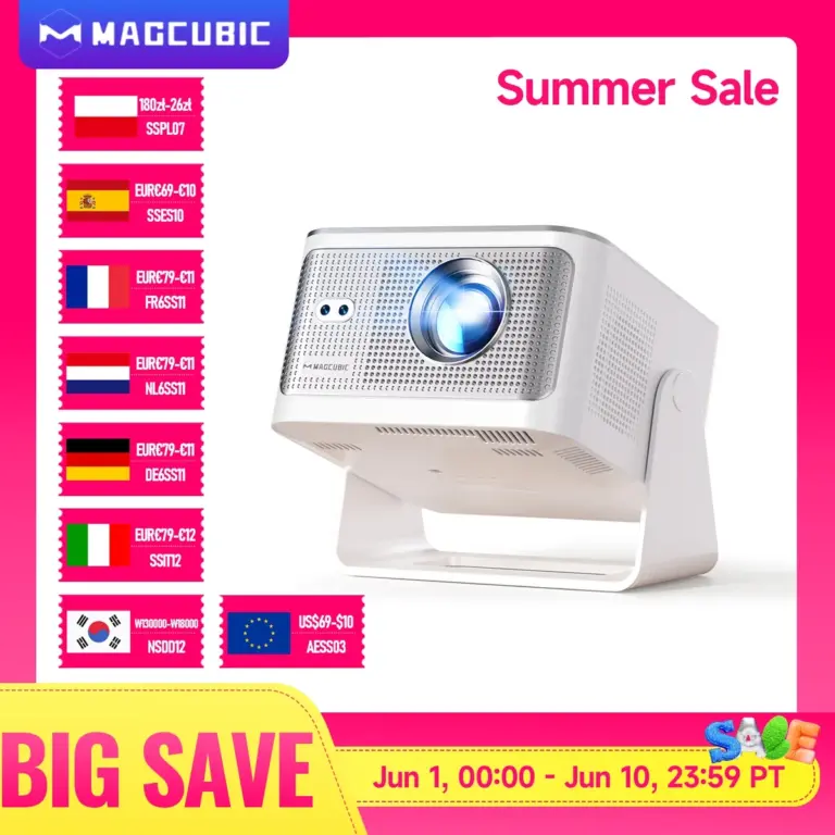 Преносим проектор Magcubic HY350Max 1080P 8K