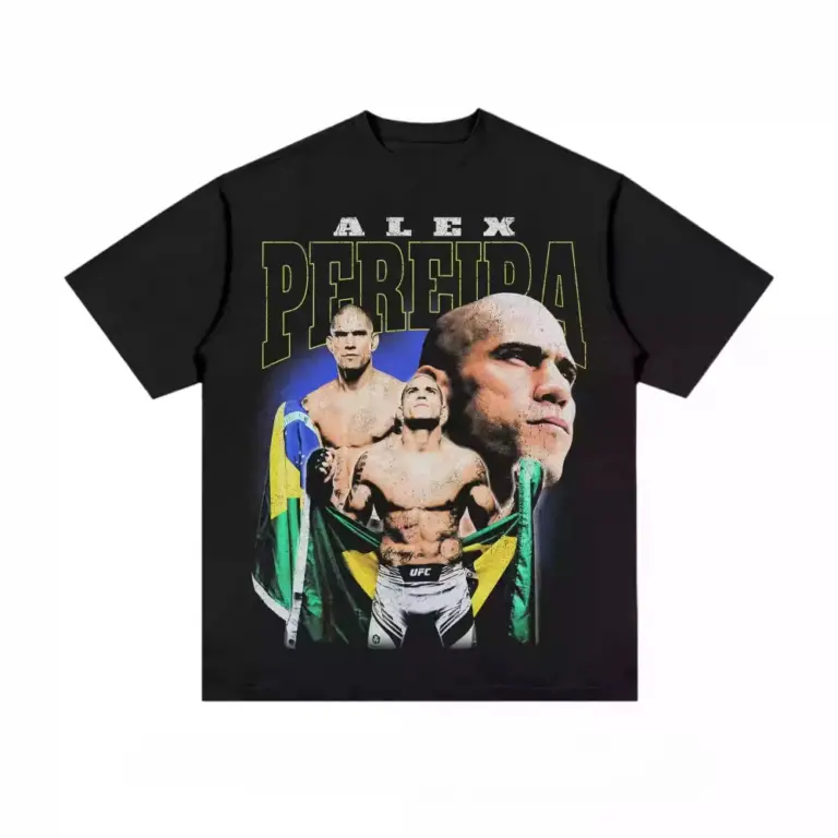 🌍 Alex Pereira: Как да избереш удобна oversized UFC тениска за всеки ден