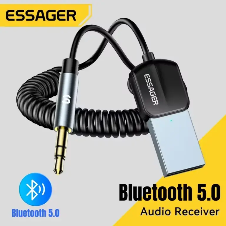 USB Bluetooth AUX адаптер за кола USB Bluetooth AUX адаптер за кола