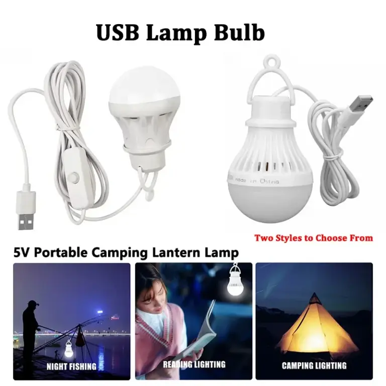 USB LED къмпинг лампа фенер
