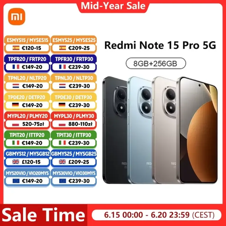 Снимка на смартфон Xiaomi RedmiNote15Pro5G от AliExpress