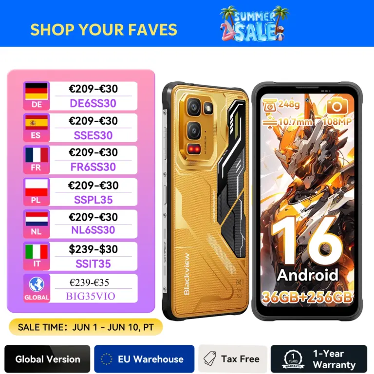 Здрав смартфон Blackview Fort 5 - характеристики и ревю Здрав смартфон Blackview Fort 5 - характеристики и ревю