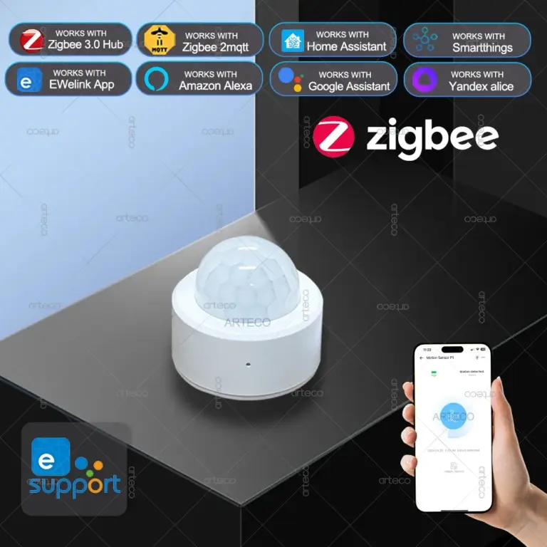 Zigbee PIR сензор за движение Ewelink Zigbee PIR сензор за движение Ewelink