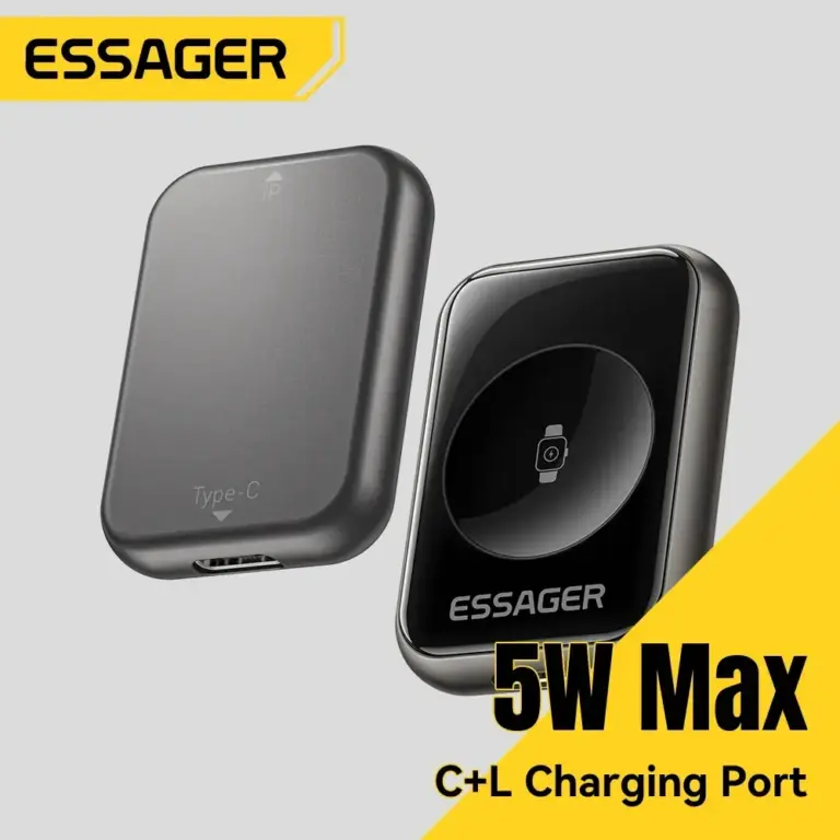 Снимка на зарядно Essager WatchCharger от AliExpress
