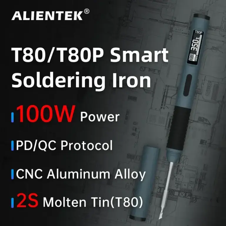 Снимка на поялник ALIENTEK T80P от AliExpress