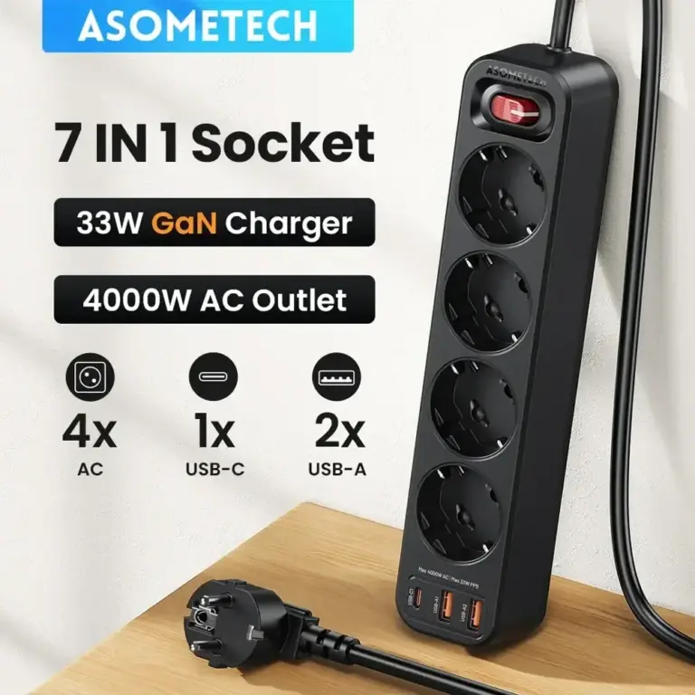 Снимка на разклонител Generic PD33W от AliExpress