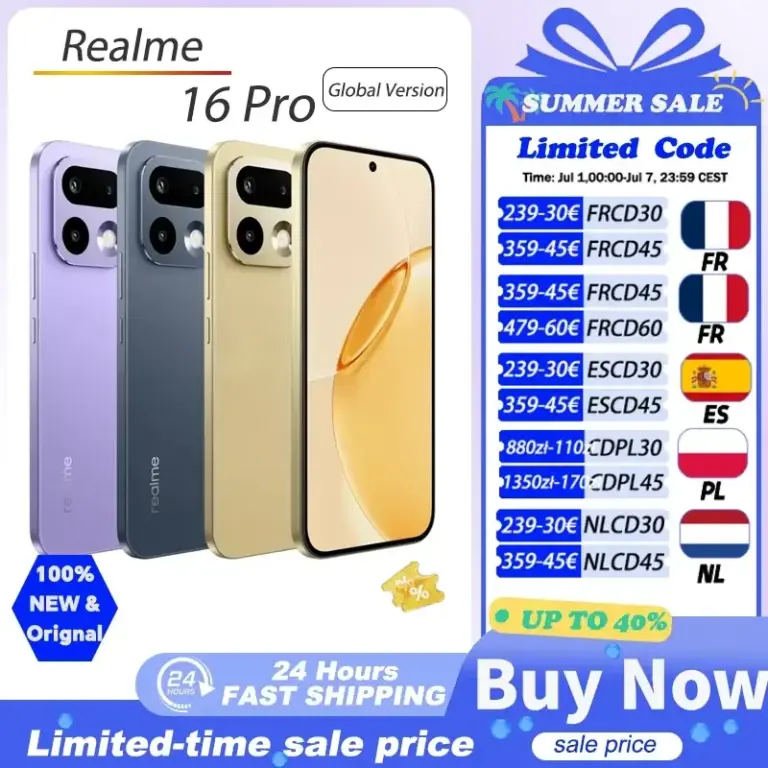 Снимка на смартфон realme 16Pro от AliExpress