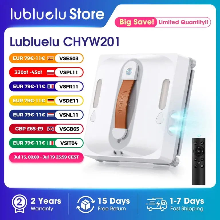 Снимка на робот Lubluelu WindowWasher от AliExpress