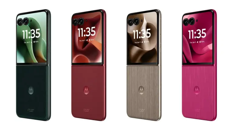 Снимка на сгъваем смартфон Motorola Razr 2026 от AliExpress