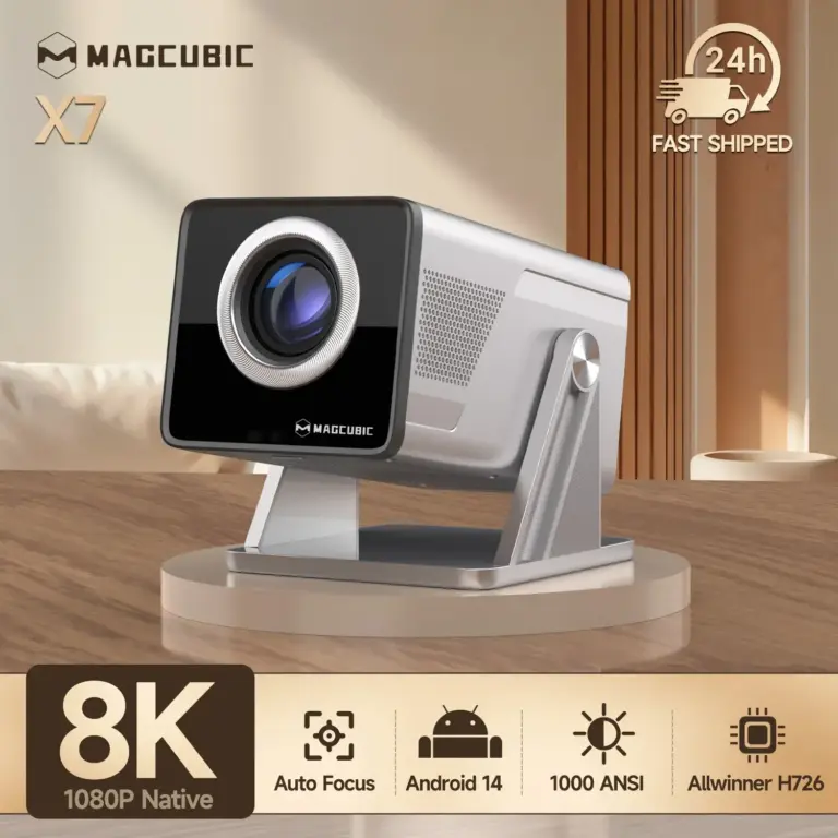 Смарт проектор Magcubic X7 с 8K поддръжка – характеристики и ревю Смарт проектор Magcubic X7 с 8K поддръжка – характеристики и ревю