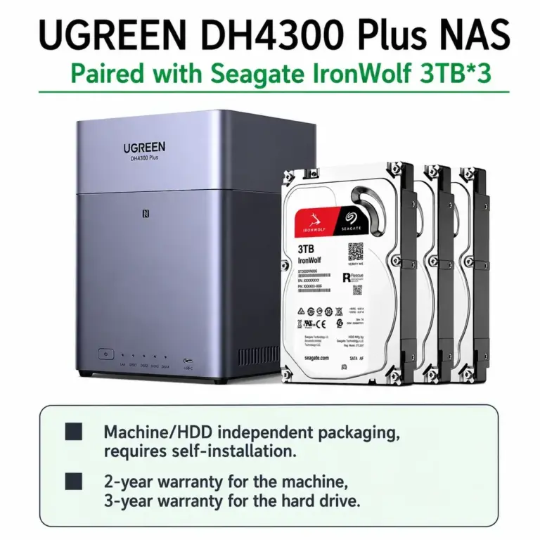 Снимка на сървър UGREEN DH4300 от AliExpress
