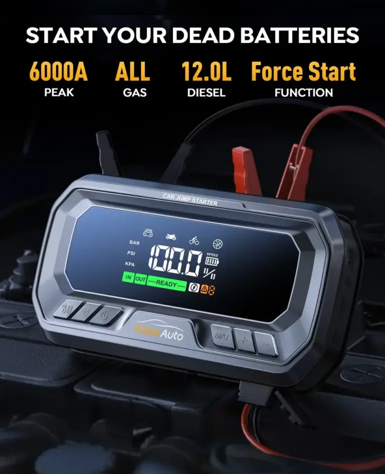 Снимка на стартер Yaber 6000A от AliExpress