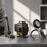 Оферта за Мобилен комплект за майстори: поялник, лазерен в AliExpress
