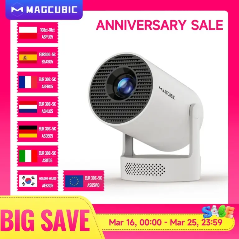 Magcubic HY300 Pro+ 8K Портативен проектор