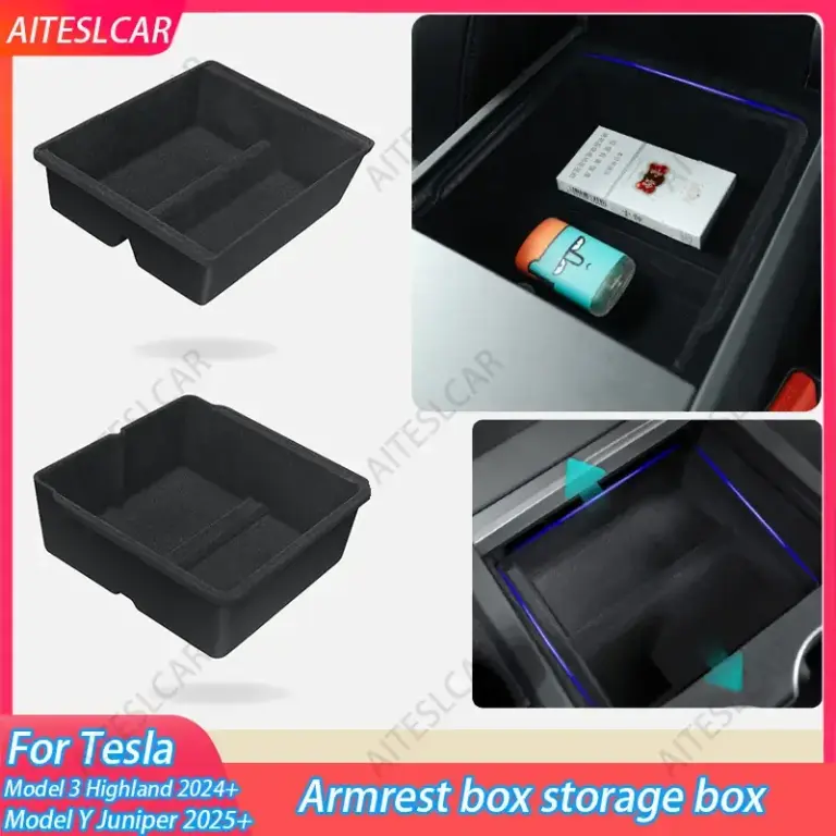 Снимка на органайзер Tesla Model3Y от AliExpress
