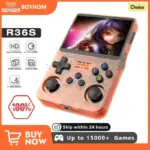 Оферта за Портативна играчка R36S с дисплей 3.5 в AliExpress