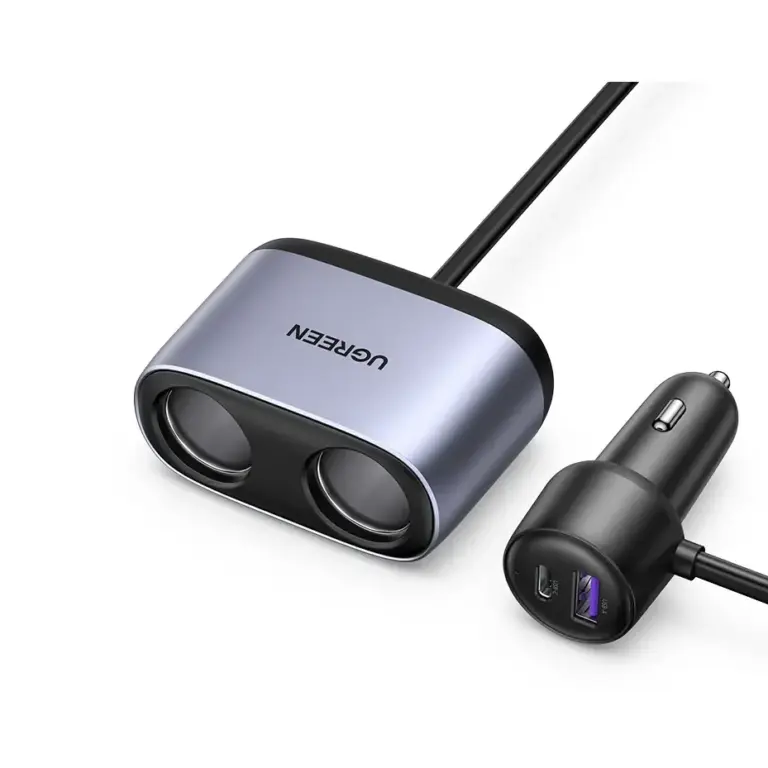 UGREEN 216W автомобилен разклонител с USB