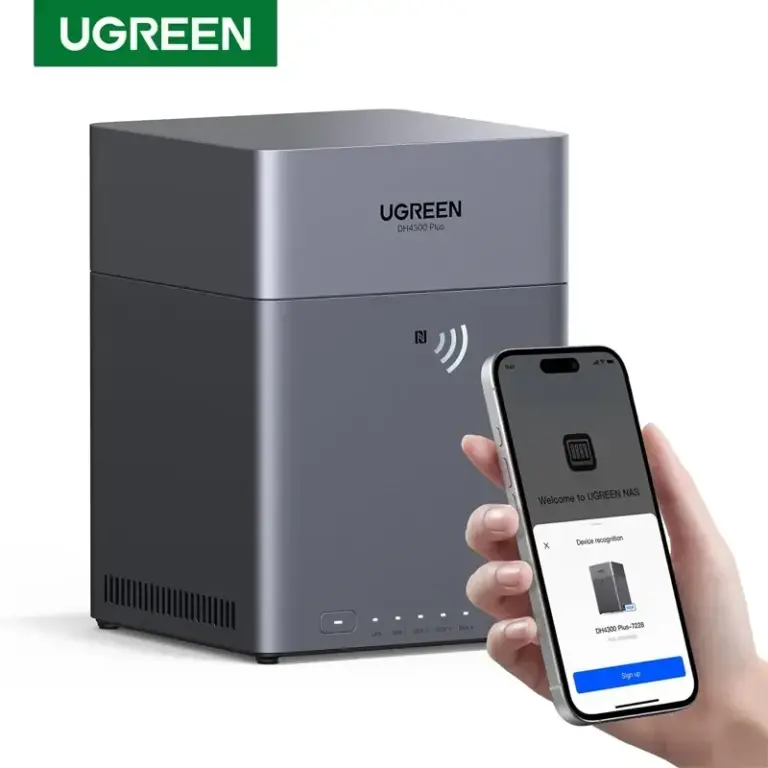 Снимка на nas UGREEN DH4300Plus от AliExpress