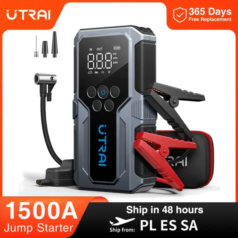 UTRAI 1500A Стартов Пакет с Въздушен Компресор